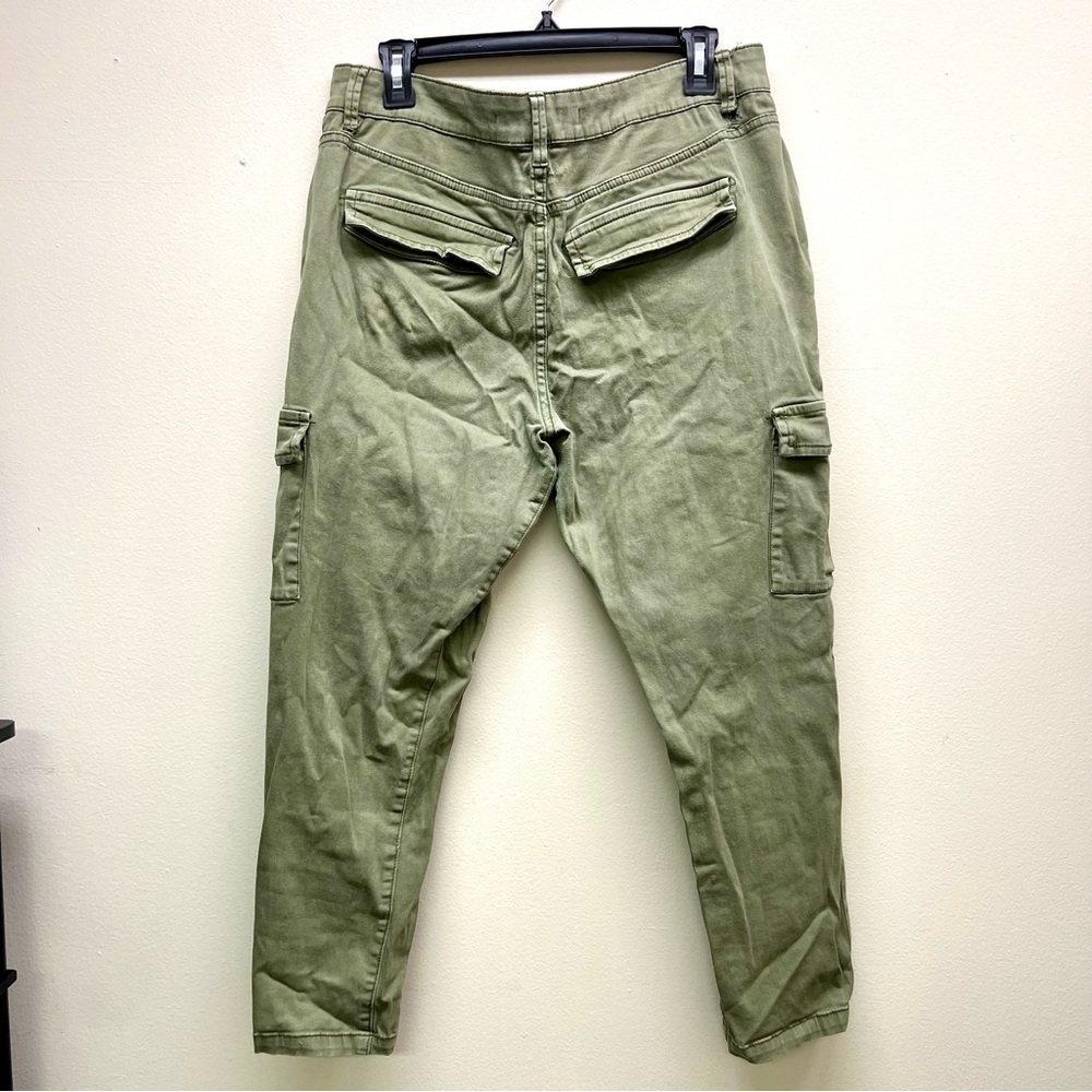 RACHEL RACHEL ROY Green cargo ankle pants utility women’s size 28 cotton - Picture 2 of 5
